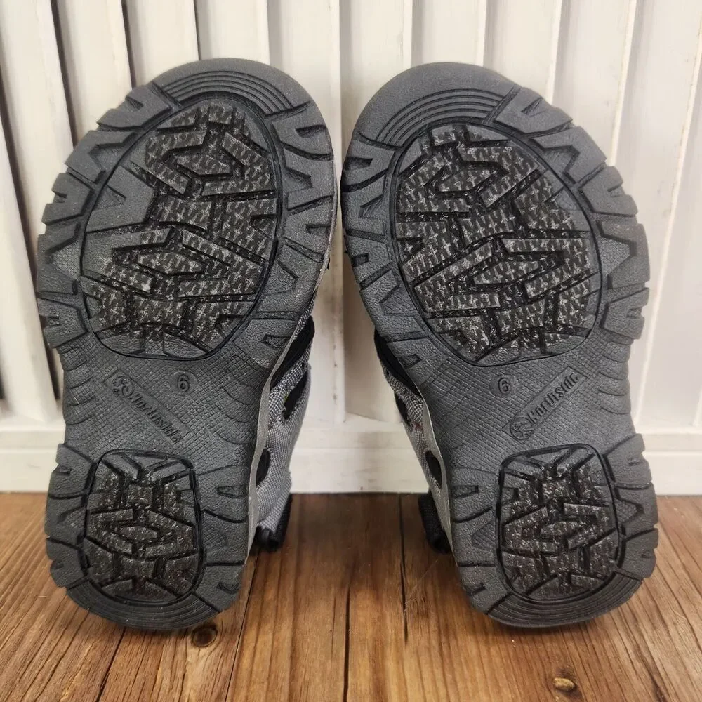 Northside Burke SE Sport Sandal Toddler Size 6 Gray Volt Adjustable Water Shoes